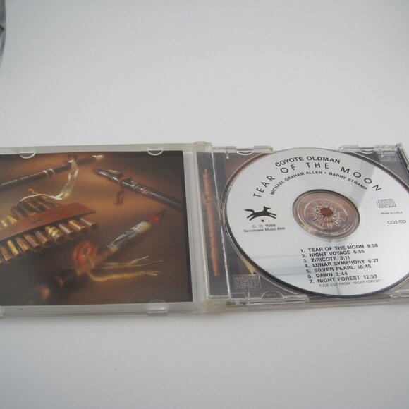 Coyote Oldman CD Tear of the Moon - Native American Flute & Incan Pan Pipe - Picture 4 of 4